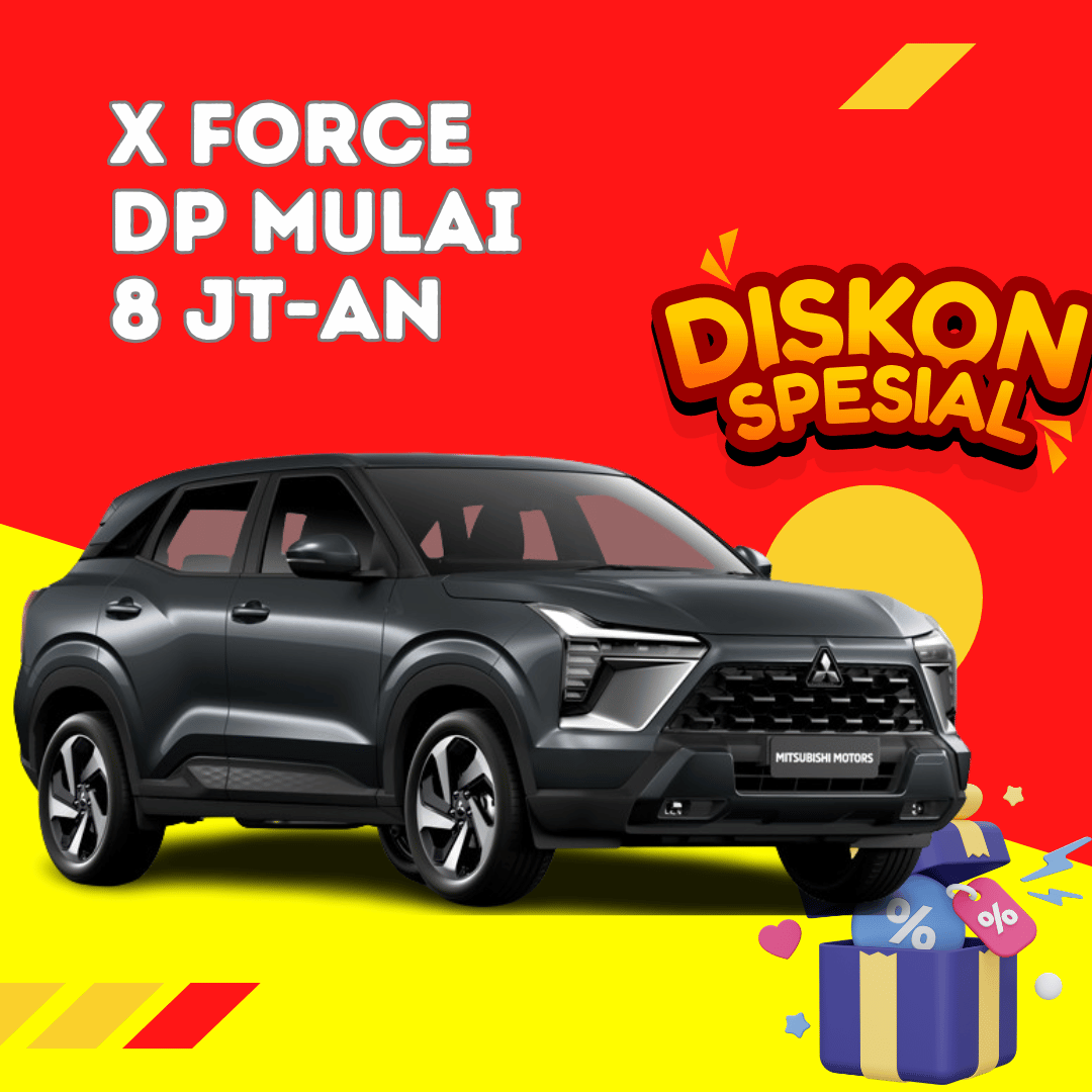 dealer mitsubishi bekasi - harga x force - kredit x force